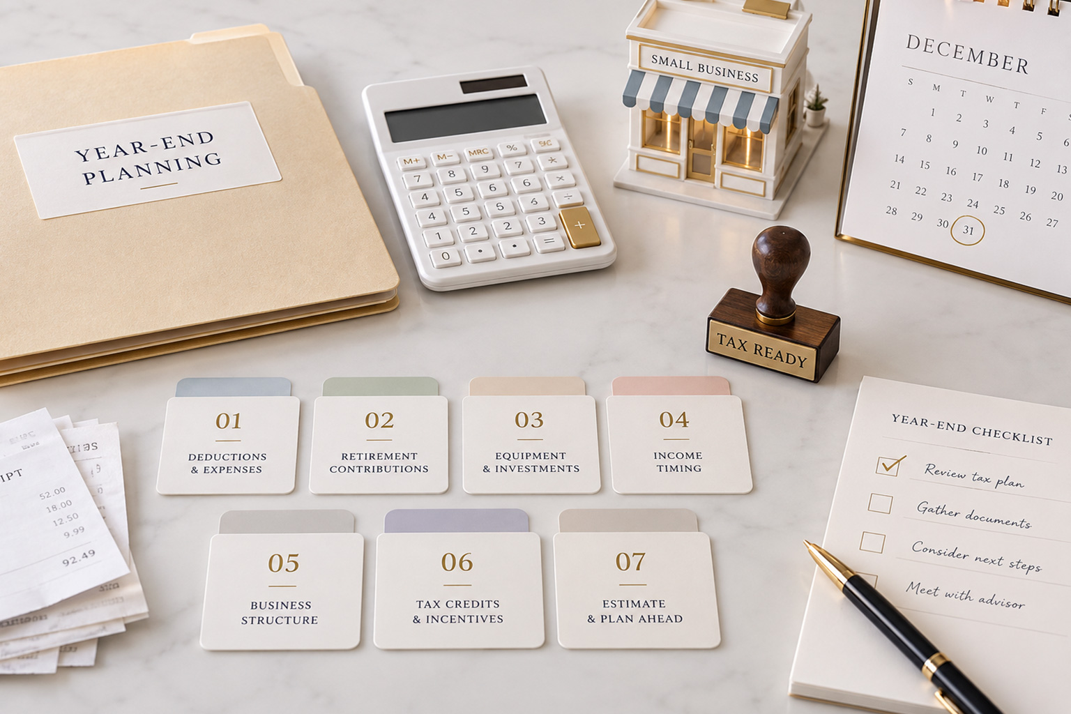 Tax Planning for Small Businesses: 7 Moves to Consider Before Year-End